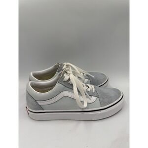 Vans Old Skool Low Top Skate Shoes - Light Gray Suede - Size‎ US 4.5 Women / 6